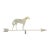 Antique American Folk Art Horse Silhouette Weathervane For Sale
