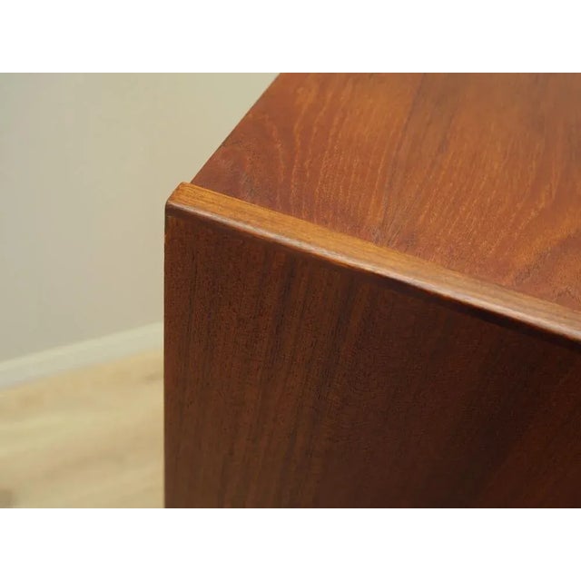 Vintage Danish Teak Chest of Drawers, 1970s For Sale - Image 10 of 12