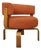 Early 2000’s Postmodern Carina Bengs Bentwood Swivel Lounge Chair For Sale