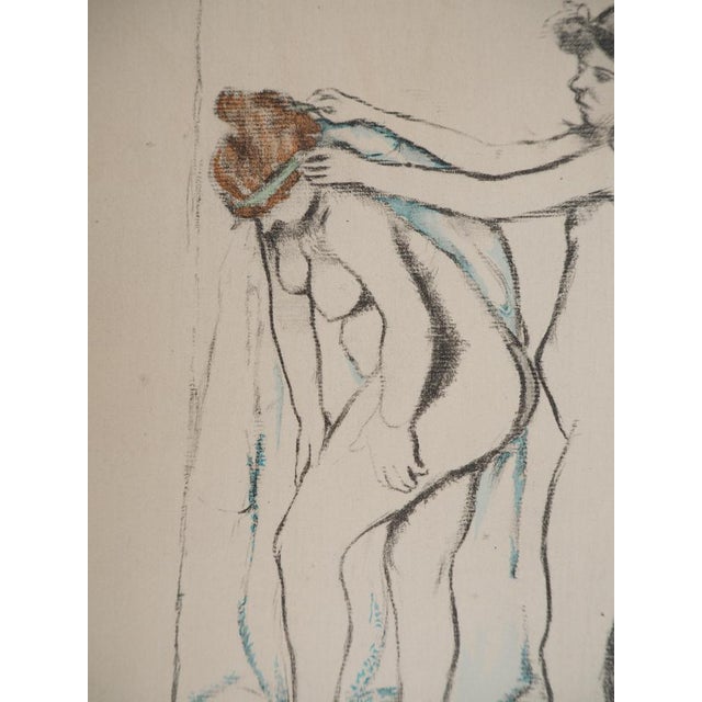 Suzanne Valadon, The Toilette: Girls Drying Themselves, Signed Lithograph For Sale - Image 4 of 8