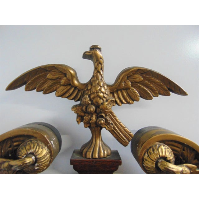 Potthast Federal Gilt Carved Eagle Mirror For Sale In Philadelphia - Image 6 of 8