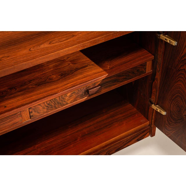 Rosewood Sideboard by Ib Kofod Larsen, Denmark, 1960s For Sale - Image 12 of 17