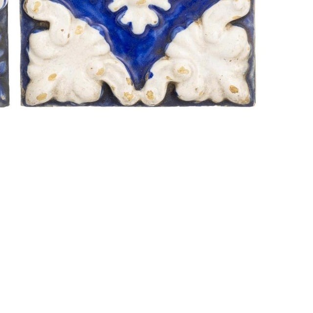 Earthenware Tiles, 19th Century, Set of 2 For Sale - Image 5 of 6