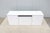 Contemporary Modern Minimalist Knoll Reff Profiles Classic Credenza Sideboard in Bright White For Sale - Image 3 of 18