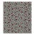 Sample - Jean Paul Gaultier for The House of Scalamandré Coquelicot Wallcovering, Noir For Sale