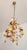 Vintage Venetian Three-Light Chandelier with Murano Glass Drops, 1960s For Sale - Image 13 of 18