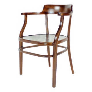 Antique Bentwood Armchair by Otto Wagner, 1900s For Sale