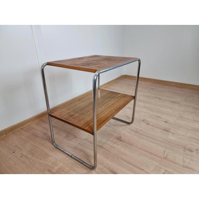 Marcel Breuer Console Table by Marcel Breuer For Sale - Image 4 of 9