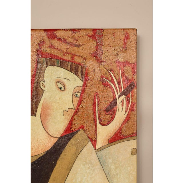 Andrei Protsouk Hand-Embellished Artist Proof Print, 'Scratch' For Sale In Philadelphia - Image 6 of 18