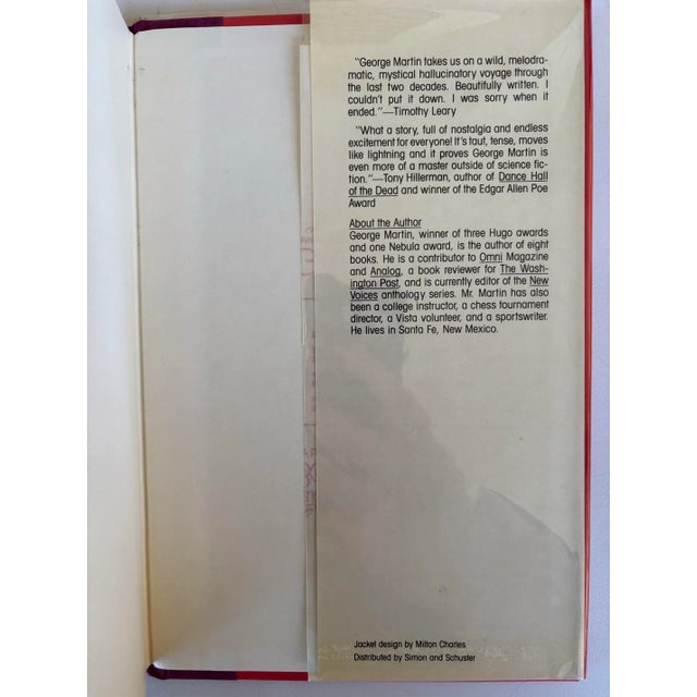 Paper The Armageddon Rag by George R. R. Martin First Edition First Printing 1983 Hc/Dj For Sale - Image 7 of 12