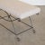 Panoplie Iron Loop Bench, Linen Check For Sale - Image 10 of 10