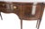 Banded and Pencil Inlayed Mahogany Bow Front Federal Sideboard Brass Hardware For Sale - Image 10 of 12