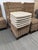 Textile Restoration Hardware Provence High-Back Outdoor Dining Side Chairs, Set of Six For Sale - Image 7 of 14
