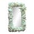 Handmade White Seashell and Coral Wall Mirror For Sale