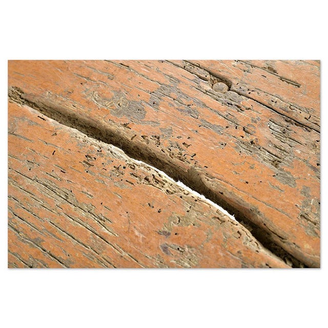 Indian Draper's Table in Patinated Solid Wood For Sale - Image 4 of 7