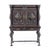 Antique Wardrobe in Twisted Wood, 1800s For Sale - Image 6 of 6