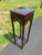 Vintage Tall Asian Rosewood Plant Stand For Sale In Boston - Image 6 of 8