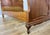 Vintage French Louis XVI Oak Double Bed Frame with Carved Headboard For Sale - Image 5 of 13