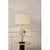 Metal Brass and Carrara Marble Tiles Table Lamp by Matlight Milano For Sale - Image 7 of 8