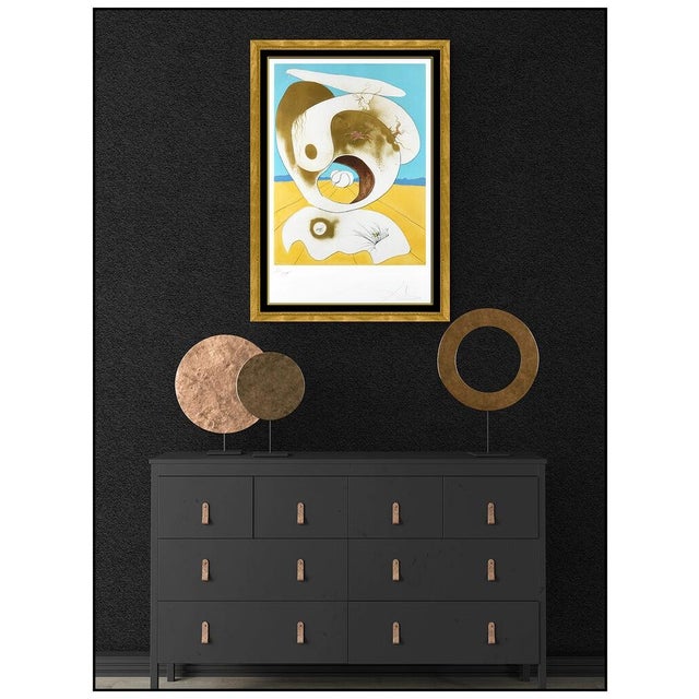 Message us to inquire about custom framing options! (Included for free with every purchase) The artwork here, "Planetary...