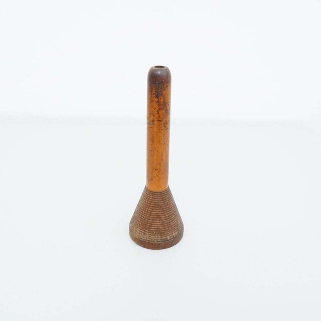 1930s Rustic Wooden Spools of Thread, 1930s, Set of 3 For Sale - Image 5 of 18