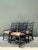 Vintage Palecek Medallion Back Rattan Chairs - Set of 4 For Sale - Image 12 of 15
