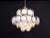 Murano Glass Disc Chandelier by Vistosi for Mazzega, Italy, 1970s For Sale - Image 12 of 13