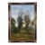 Late 20th Century L. Stephano Impressionist Country Farmhouse Landscape Oil Painting 83" For Sale