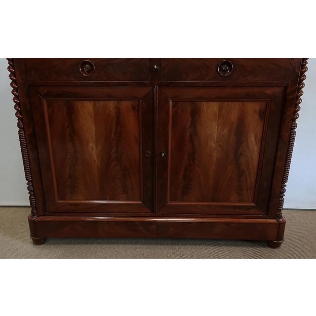 Restoration Period Mahogany Buffet, Early 19th Century For Sale - Image 15 of 18