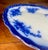 Early 20th Century Early 20th Century Stanley Pottery Touraine (Flow Blue) 10” Oval Serving Platter For Sale - Image 5 of 8