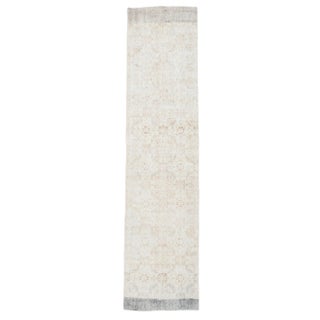 Neutral Color Runner Rug For Sale