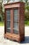 A fantastic vintage Boho display cabinet. A beautifully hand carved cabinet with inset wire mesh door. Lots of great...