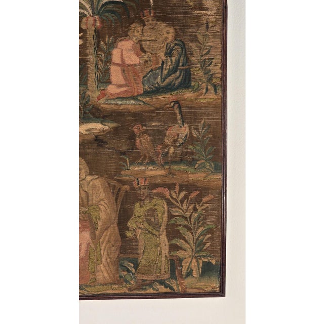 Early 18th Century Queen Anne Period Chinoiserie Tapestry, England Circa 1710 For Sale - Image 5 of 5