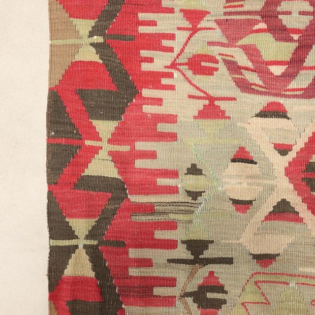 Kilim Rug in Cotton, Türkiye For Sale - Image 6 of 8