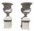 Large Italian Hand-Carved Marble Urns, 1950s, Set of 2 For Sale