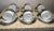 1980s 1980s Veroni Gold Black & Grey Cappuccino Cups & Saucers Service for 6 - 12 pcs For Sale - Image 5 of 8