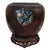 Japanese Late Meiji Japanese Patinated Champlevé Jardinière With Crane & Turtle Motifs 9.75" For Sale - Image 3 of 13