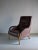 Brown Leather Lounge Chair, Netherlands, 1980s For Sale - Image 5 of 11