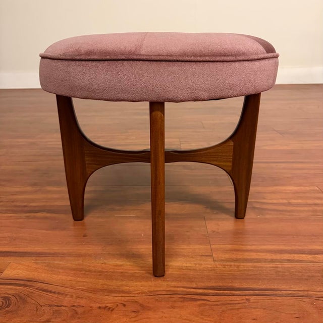 G-Plan Furniture G-Plan Astro Vintage Stool / Ottoman For Sale - Image 4 of 9