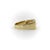 1990s 14k Gold Marquise Diamond Signet Ring, Size 6.5 For Sale - Image 4 of 11