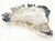 Tan Petrified Wood Antarctica Shape Solid Black & Tanl Bowl Dish Large Plate Ashtray For Sale - Image 8 of 13
