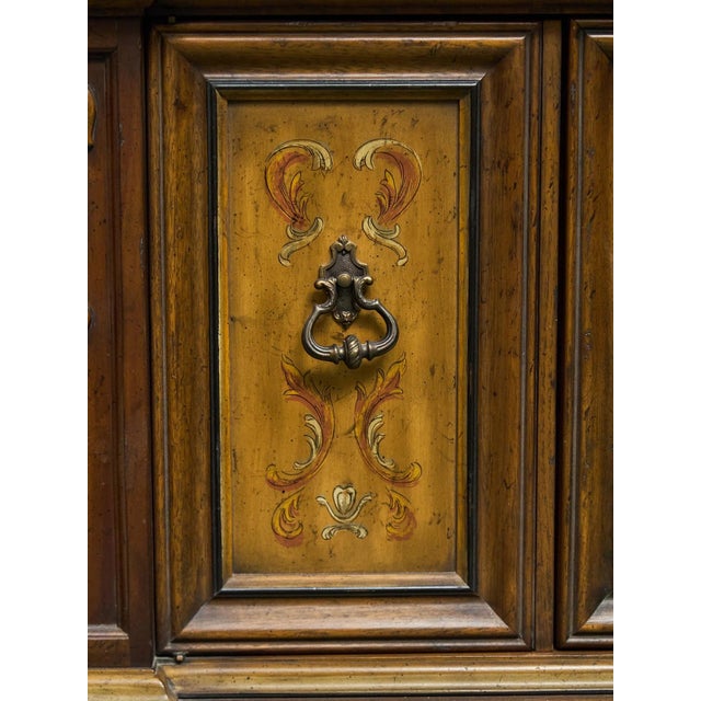 Mid 20th Century Hand Painted Hutch For Sale - Image 4 of 9