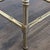 2000 - 2009 Metal Faux Bamboo Counter Stool For Sale - Image 5 of 5