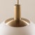 Metal Pendant Lamp in Aluminum and Glass by Pia Gudietti Cripa for Lumi, Milan, Italy, 1970s For Sale - Image 7 of 9