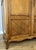 Gold Vintage Louis XVI French Three Door Oak Carved Armoire For Sale - Image 8 of 13
