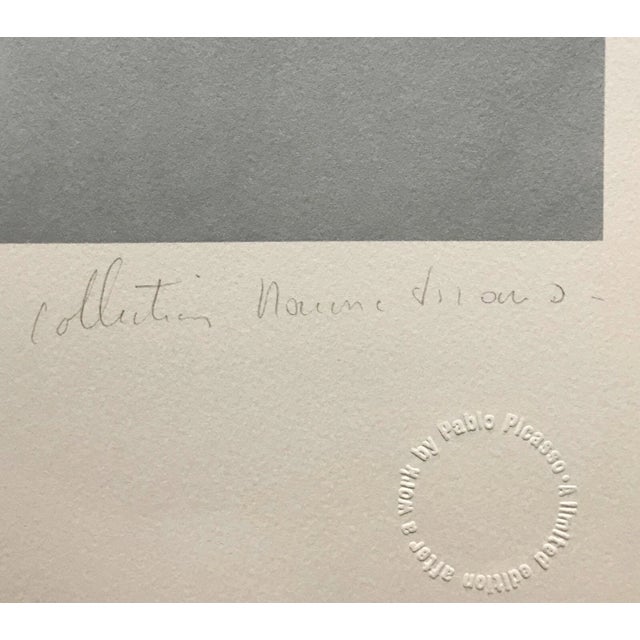 Artist: Pablo Picasso (after) Title: Portrait of Marie Therese Walter Medium: Lithograph on Arches paper Sheet size: 28.25...