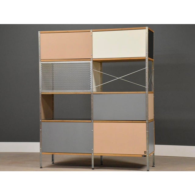 Brown Eames Storage Unit Credenza Esu 420 for Herman Miller For Sale - Image 8 of 10