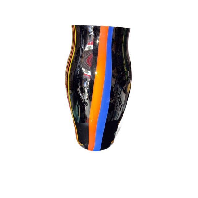 Mid-Century Modern 1980s Large Carlo Moretti Glossy Vase. Mid-Century Modern For Sale - Image 3 of 8
