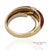 Metal Vintage Faberge 18k (750) Solid Yellow Gold Red Enamel Diamond Ring, Size 7.5 For Sale - Image 7 of 12