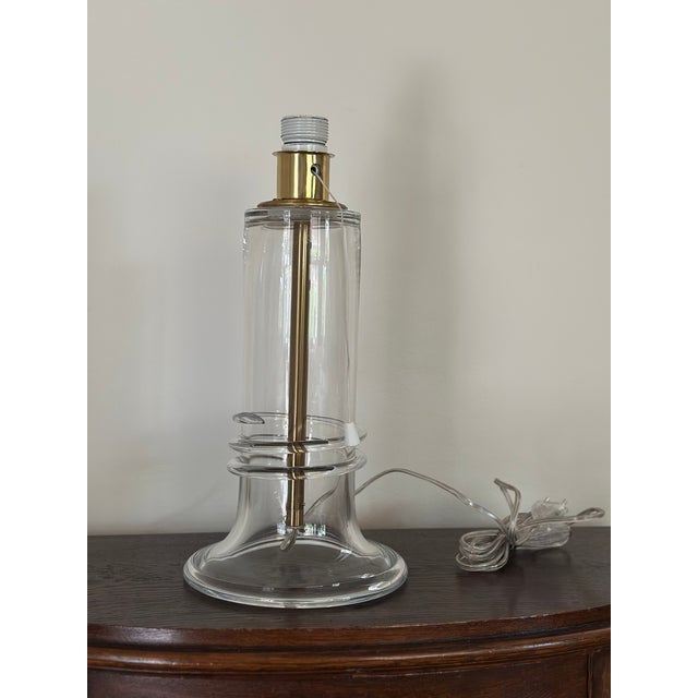 Glass Table Lamp from Atelje Lyktan, 1980s For Sale - Image 3 of 9